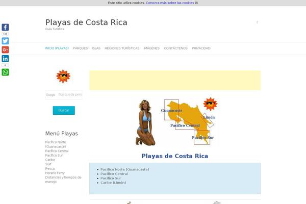 Site using Implied Cookie Consent plugin