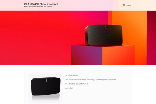 Influence theme site design template sample