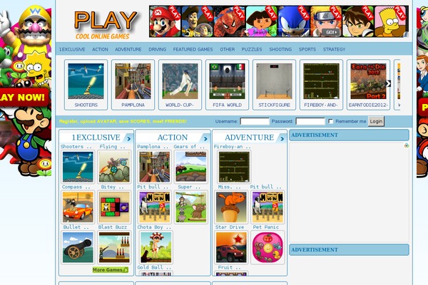 playcoolonlinegames.com site used Fungames-new