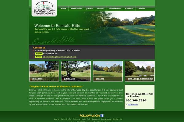 IT theme site design template sample