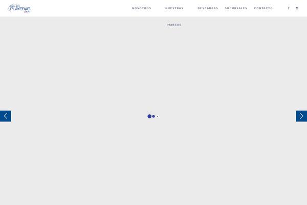 Rhythm theme site design template sample
