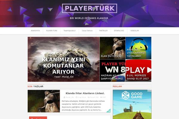 EccePure theme site design template sample