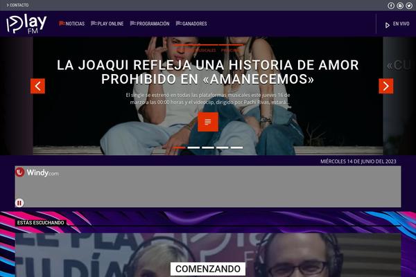 Onair2 theme site design template sample