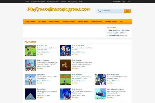 Durus theme site design template sample