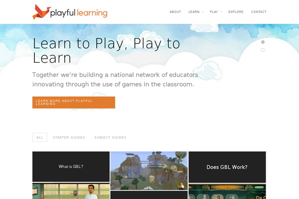 GridStack theme site design template sample