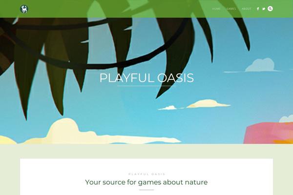 Story theme site design template sample