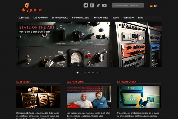 Site using FancyBox Gallery plugin