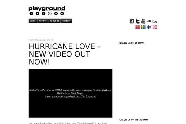 Site using GigPress plugin