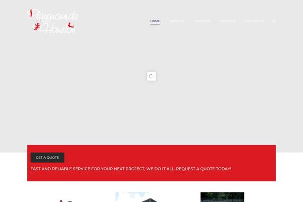 Constructo theme site design template sample