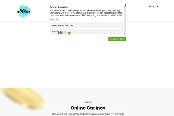 Site using Modeltheme-framework plugin