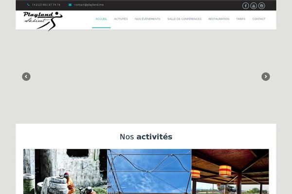 Site using Simple Facebook Page Widget & Shortcode plugin
