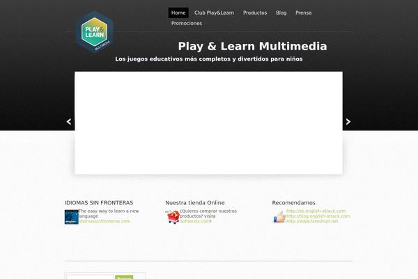 Productz theme site design template sample