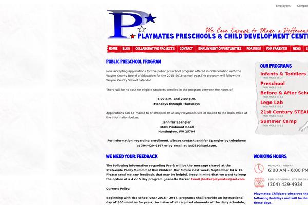 Bam theme site design template sample