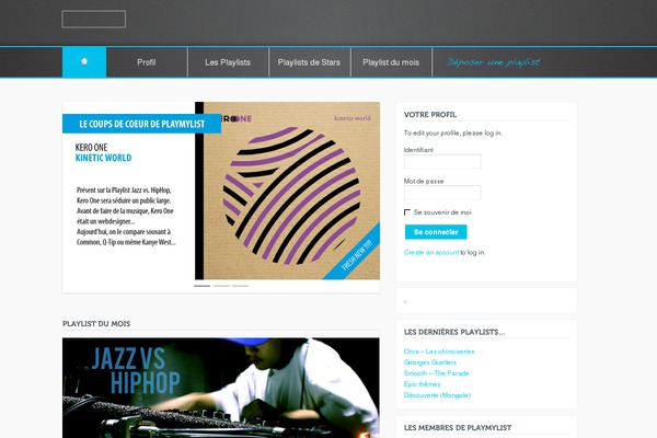 Site using BuddyBar Widget plugin