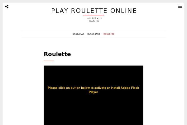 playonlineroulettegames.com site used Drento