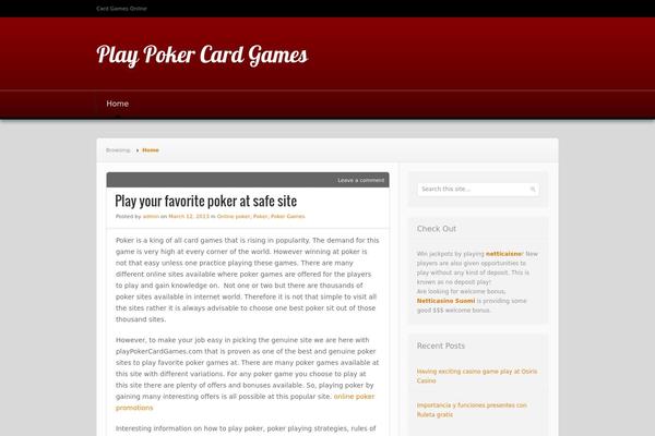 Nuntius theme site design template sample
