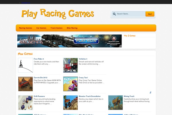 Durus theme site design template sample