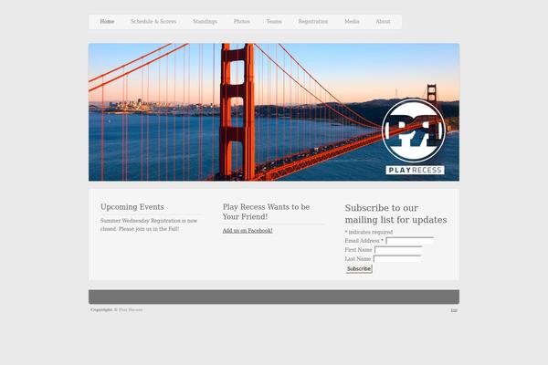 Sports-club theme site design template sample