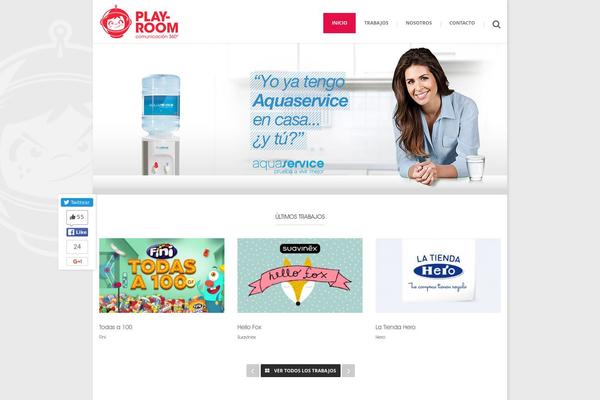 Bouncy-wp theme site design template sample