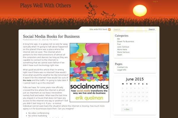 Site using Social Sharing by Danny plugin