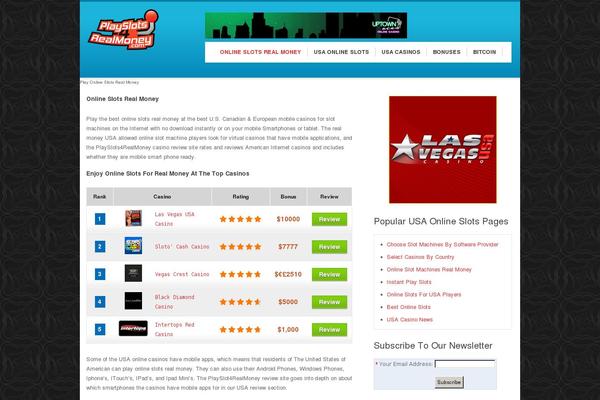 Site using Vegashero plugin