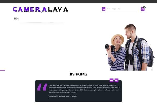 Silver_mag_pro theme site design template sample