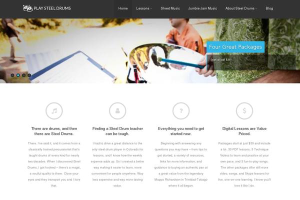 Asteria Lite theme site design template sample