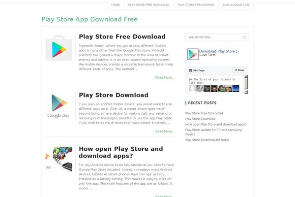 Site using Add Twitter, Facebook Like, Google plus one Social share plugin