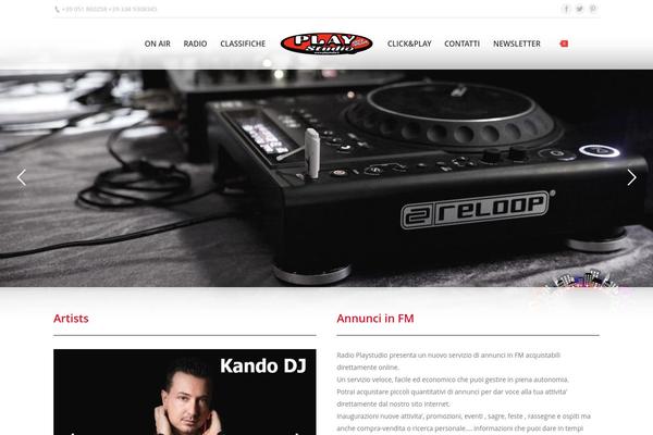 Site using Fullwidth-audio-player plugin
