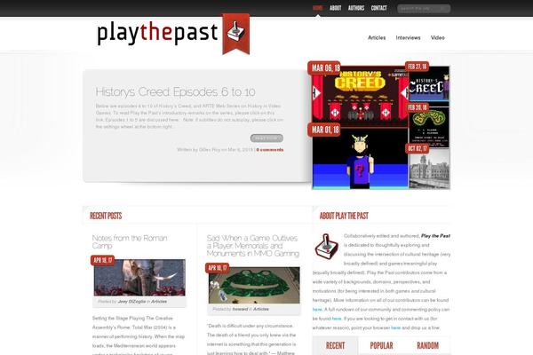Unos theme site design template sample