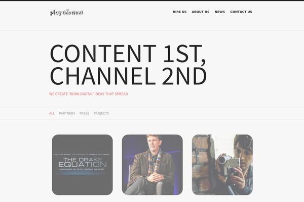playthisnext.com site used Punch