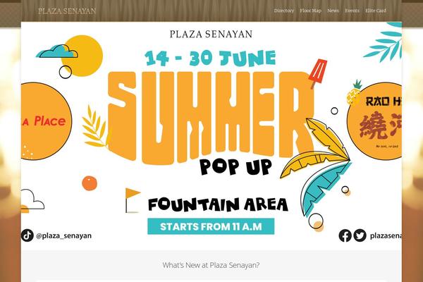 Site using CC Child Pages plugin