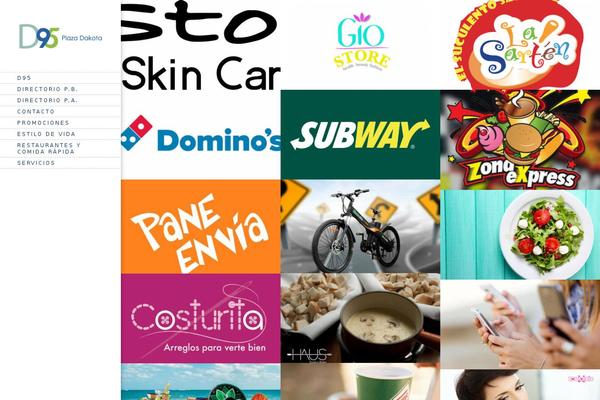 Elastico theme site design template sample