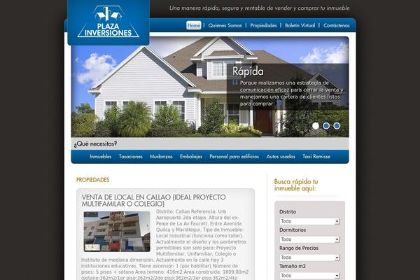 ElegantEstate theme site design template sample