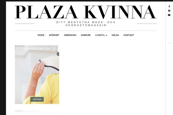 Hive theme site design template sample
