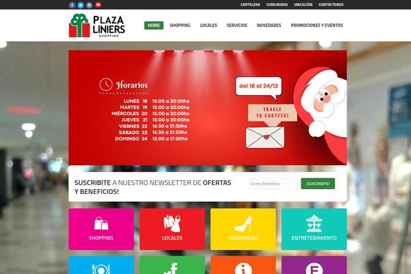 Mall theme site design template sample