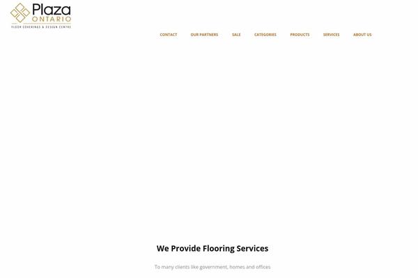 Flooring theme site design template sample