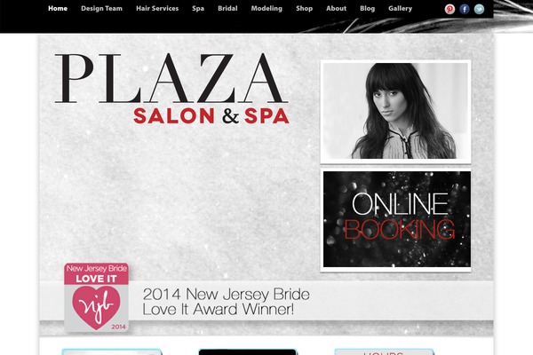 Aspiration theme site design template sample