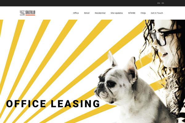 Anders theme site design template sample