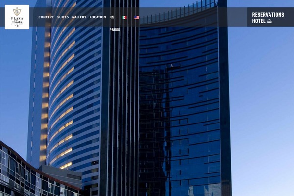 plazasuites.com.mx site used Clarum