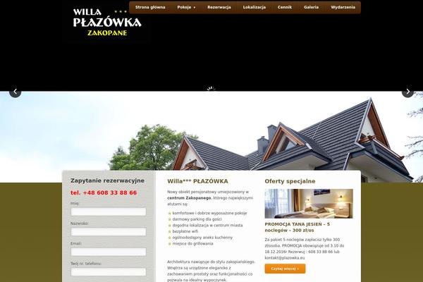 The Place theme site design template sample