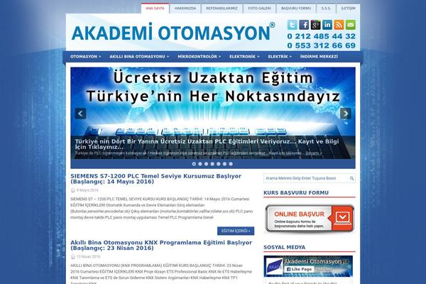 Learner theme site design template sample