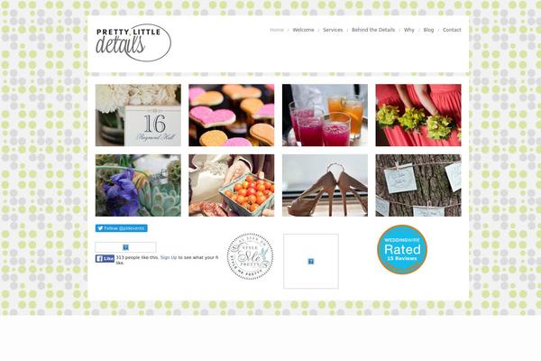Garnish theme site design template sample