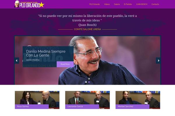 Political Press theme site design template sample