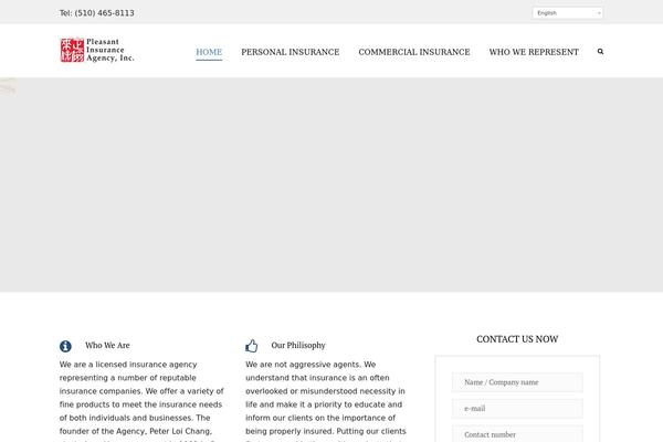 Accounting theme site design template sample