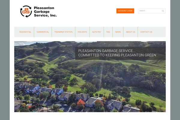 pleasantongarbageservice.com site used Pgs