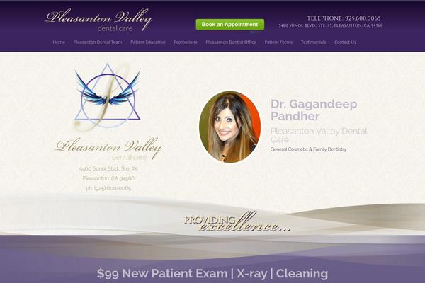 pleasantonvalleydental.com site used 360-developers