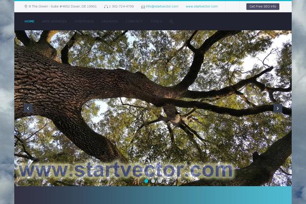 Site using OTW Portfolio Light plugin