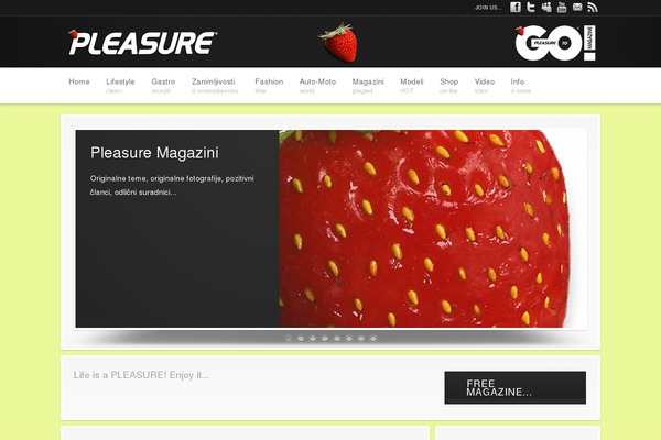 Modular theme site design template sample