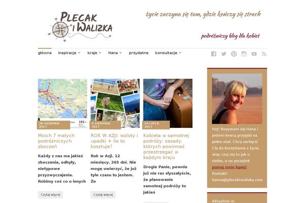 Carrie theme site design template sample